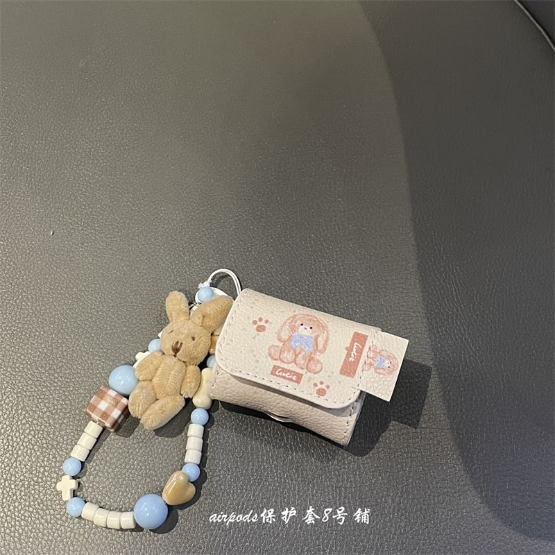 Rabbit AirPods / Pro Earphone Case Skin / Strap / Set