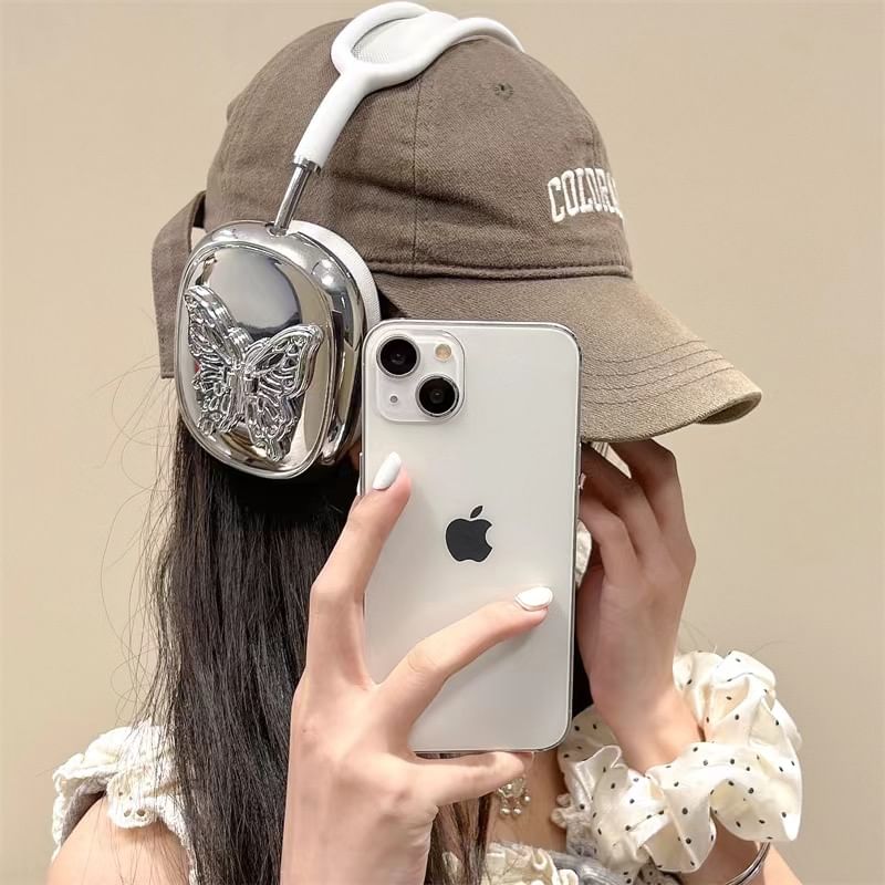Butterfly Mirrored AirPods Max Earphone Case Skin