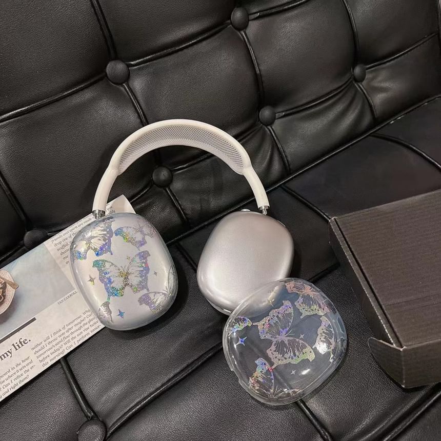 Butterfly Holographic Transparent AirPods / Pro Earphone Case Skin