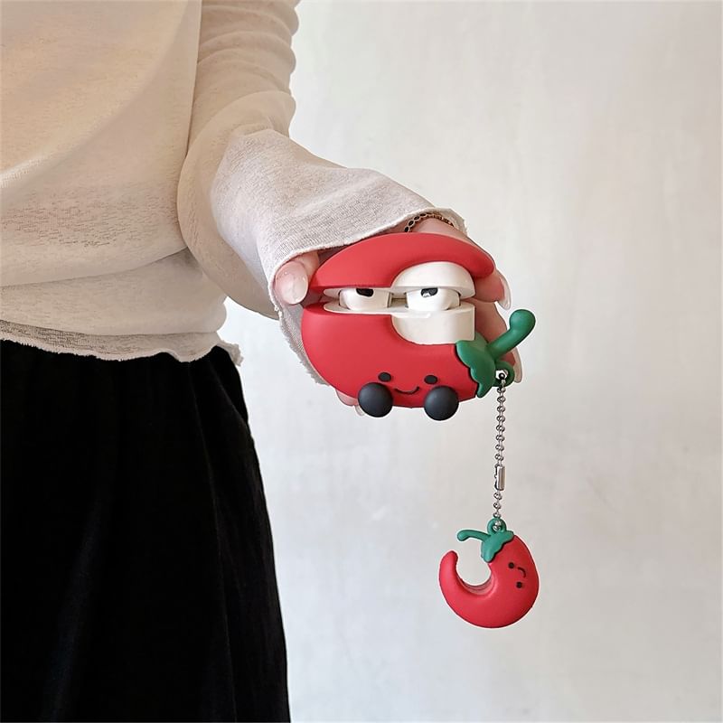 Chili AirPods / Pro Earphone Case Skin / Charm / Set