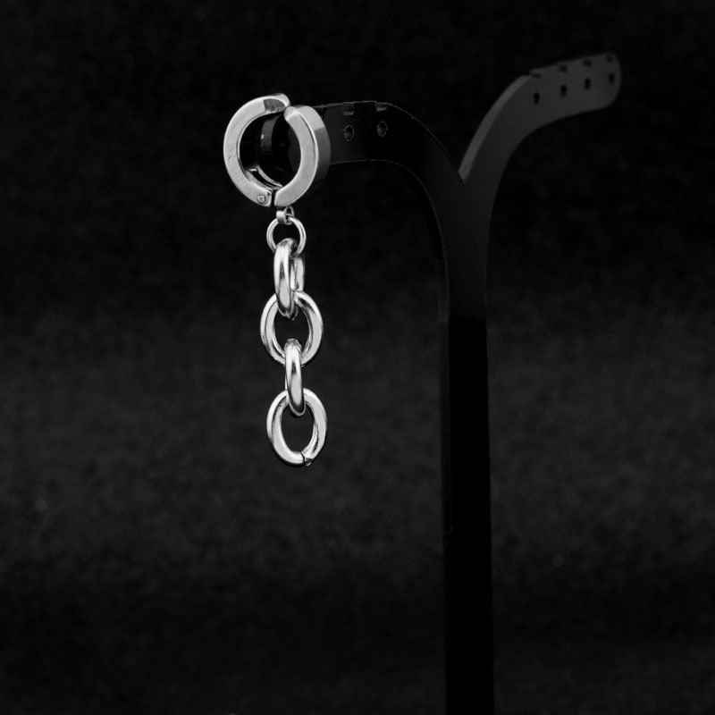 Chain Dangle Earring Stainless Steel