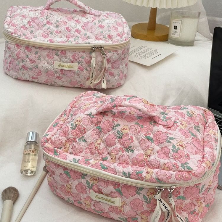 Print Fabric Makeup Bag (Various Designs)