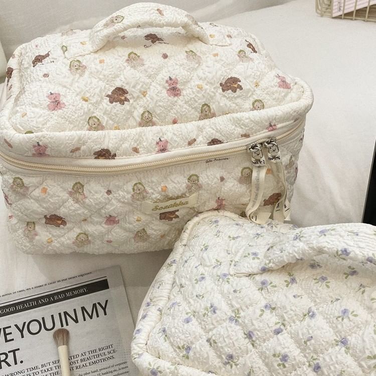 Print Fabric Makeup Bag (Various Designs)