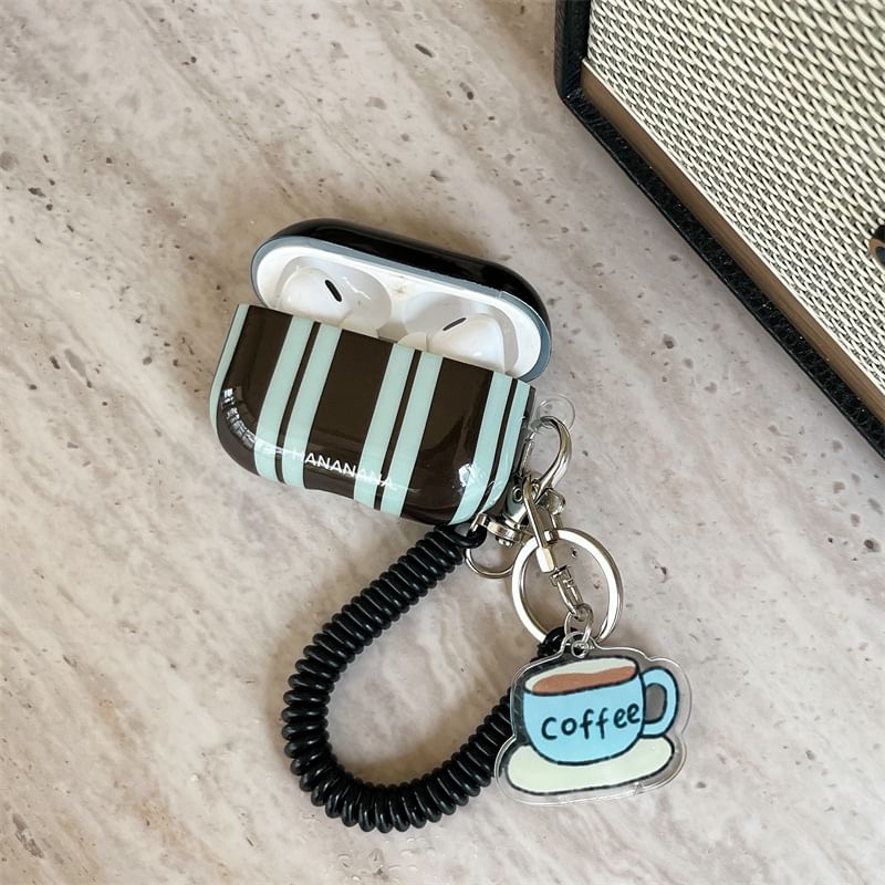 Striped AirPods / Pro Earphone Case Skin