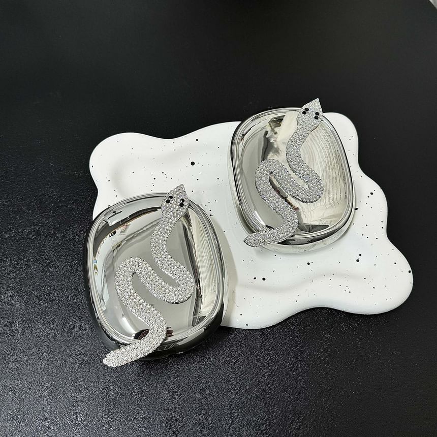 Snake Rhinestone AirPods Max  Earphone Case Skin