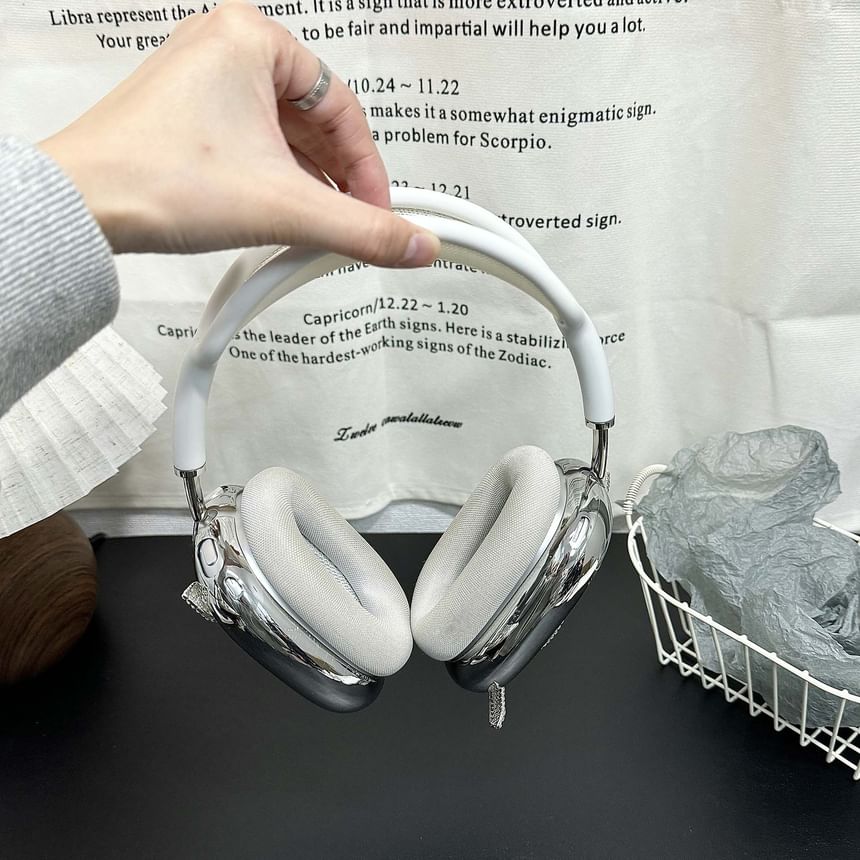 Snake Rhinestone AirPods Max  Earphone Case Skin