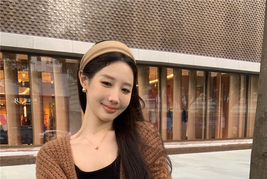 Plain Cardigan or Chunky Knit Tank Dress