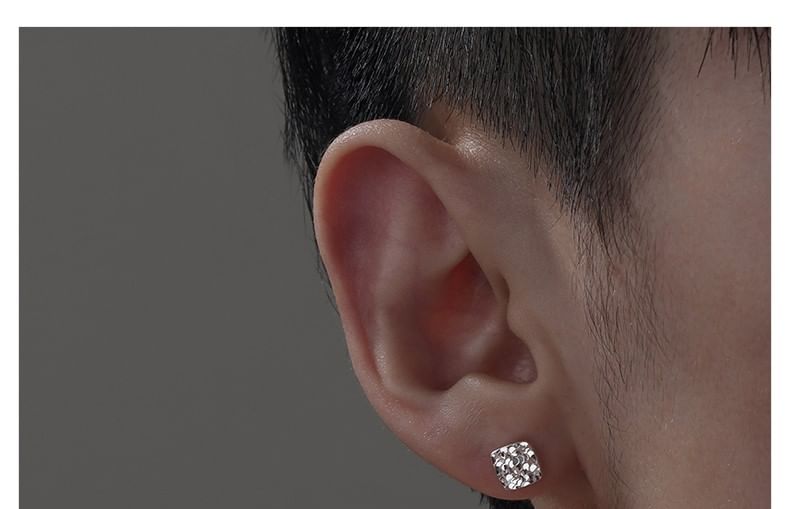 Geometry Stud Earring 925 Sterling Silver