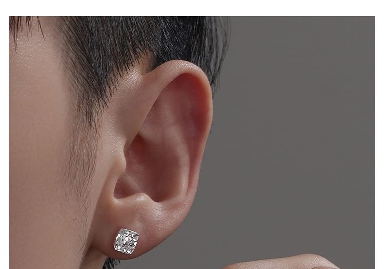 Geometry Stud Earring 925 Sterling Silver