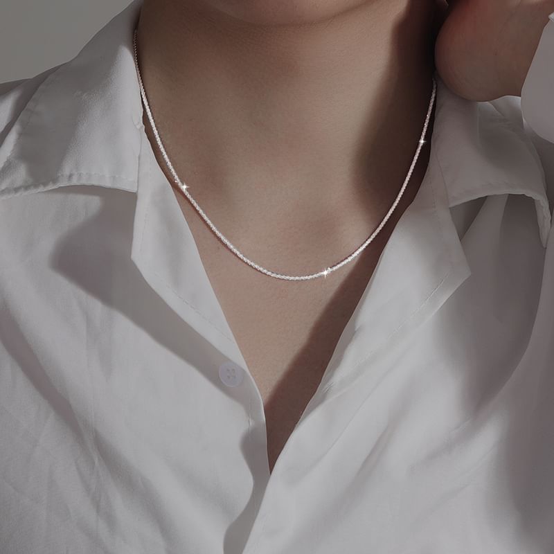 925 Sterling Silver Chain Necklace