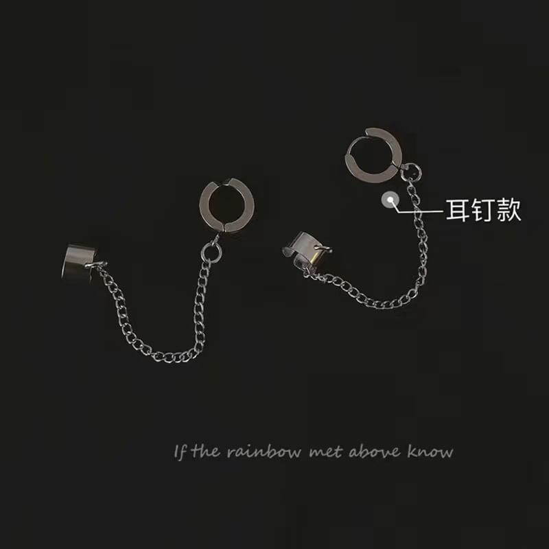Chain Alloy Ear Cuff (Various Designs) / Set