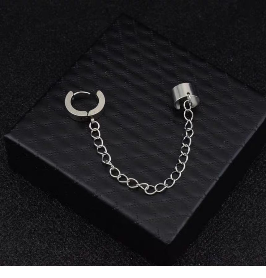 Chain Alloy Ear Cuff (Various Designs) / Set
