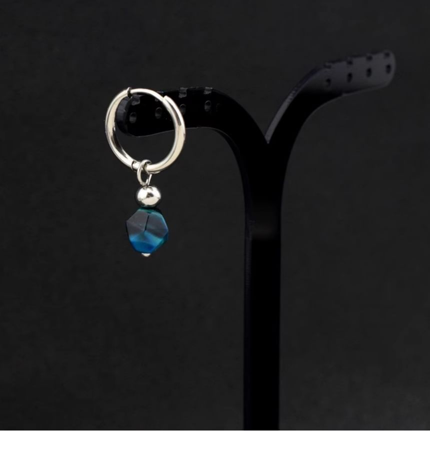 Faux Gemstone Stainless Steel Drop Earring / Set