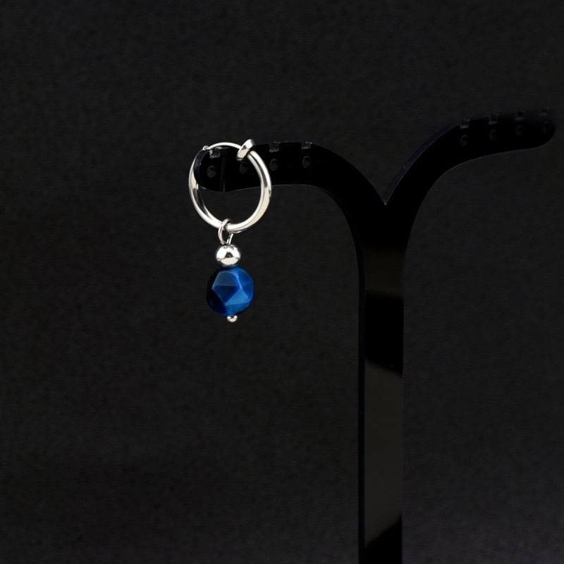 Faux Gemstone Stainless Steel Drop Earring / Set