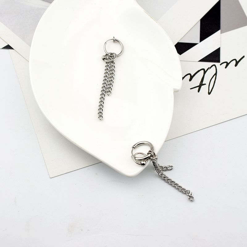 Chain Dangle Earring Stainless Steel Various