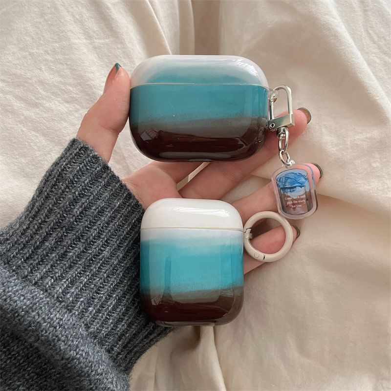 Gradient AirPods / Pro Earphone Case Skin / Charm / Set