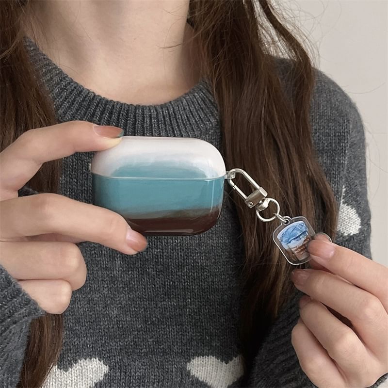 Gradient AirPods / Pro Earphone Case Skin / Charm / Set