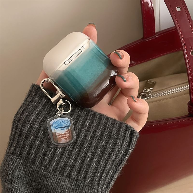 Gradient AirPods / Pro Earphone Case Skin / Charm / Set