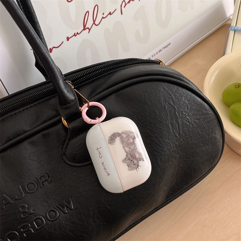 Cat AirPods / Pro Earphone Case Skin / Charm / Set
