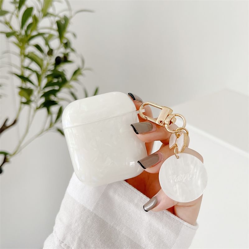 Shell Textured Charm AirPods / Pro Earphone Case Skin