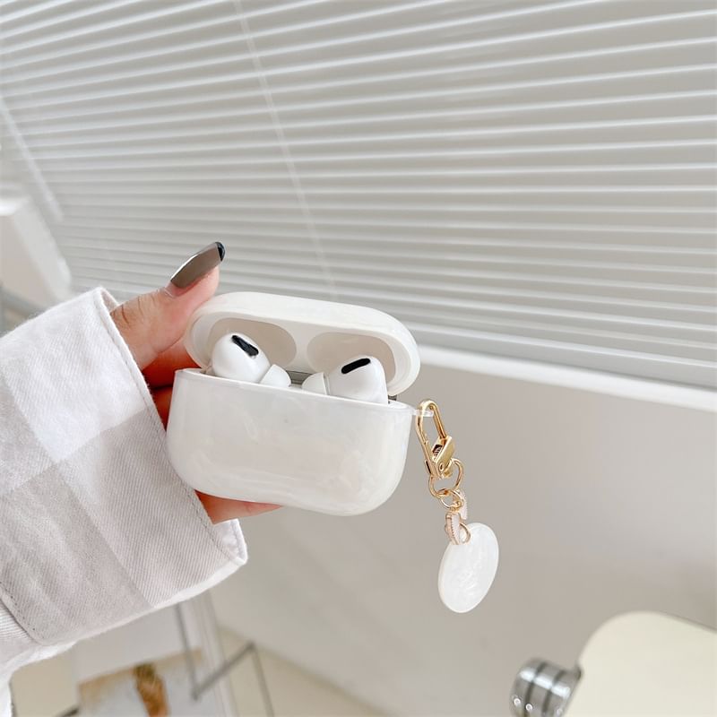 Shell Textured Charm AirPods / Pro Earphone Case Skin