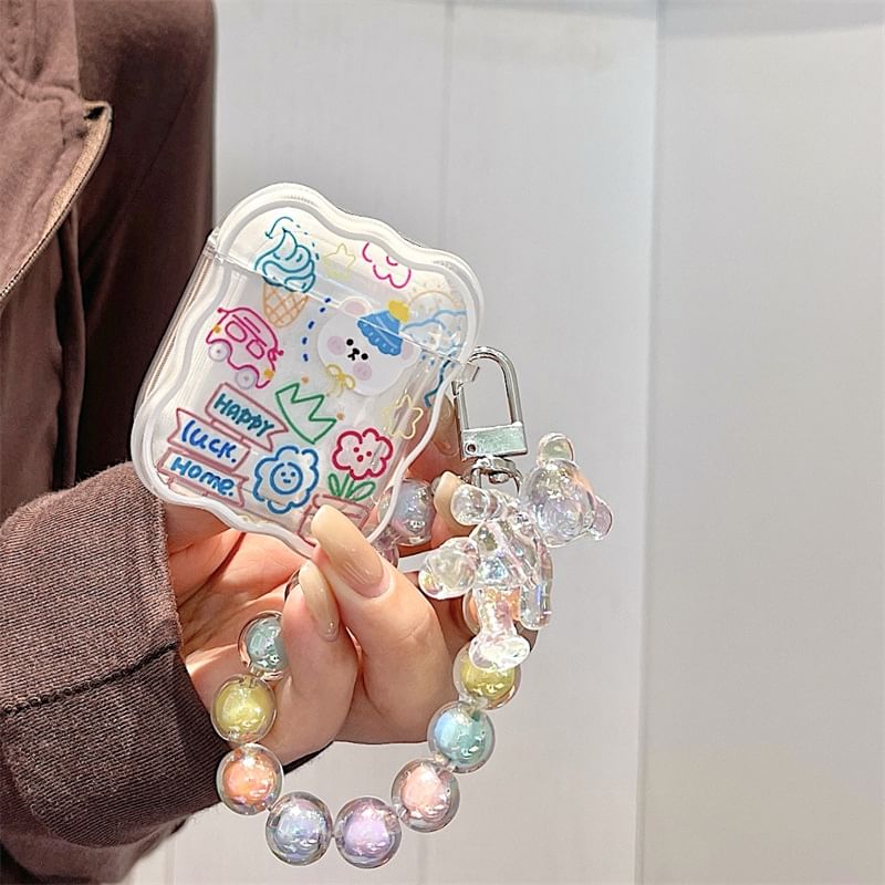 Cartoon Strap AirPods / Pro Earphone Case Skin