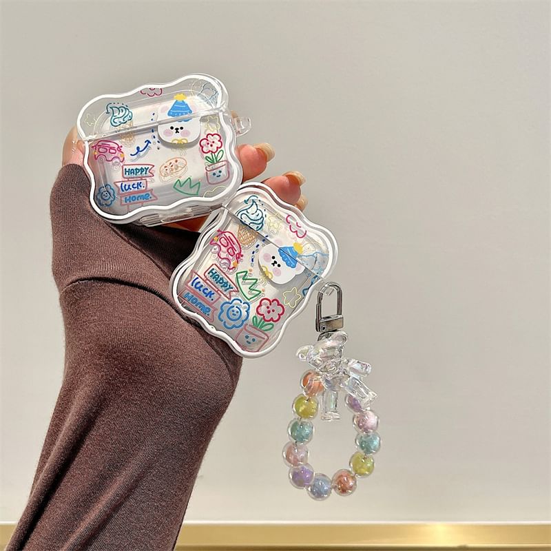 Cartoon Strap AirPods / Pro Earphone Case Skin