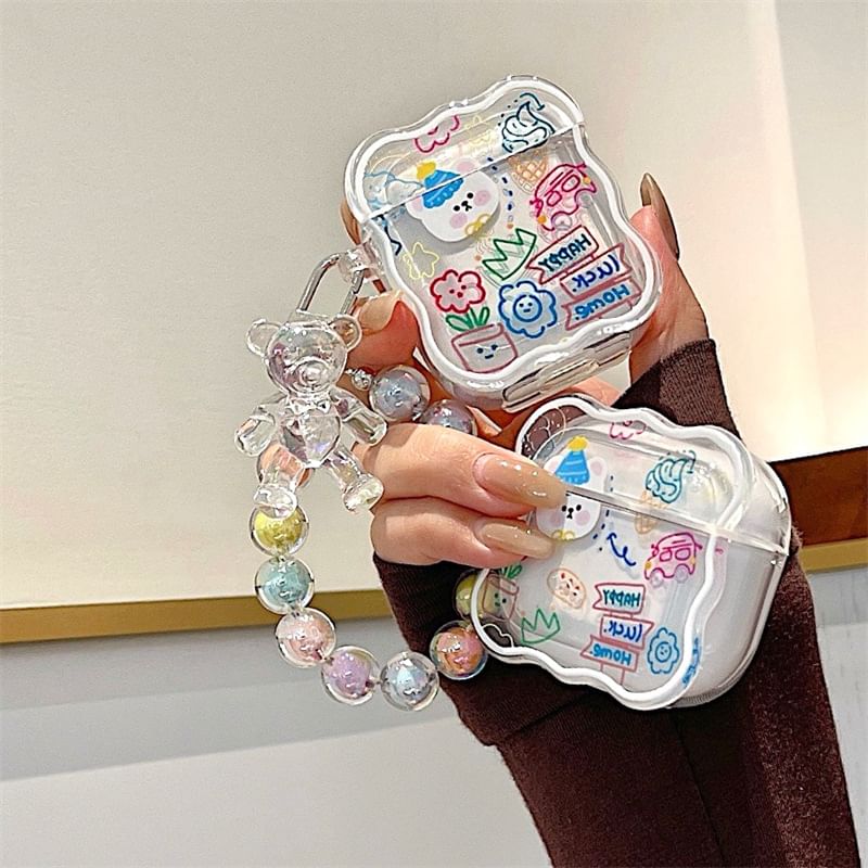 Cartoon Strap AirPods / Pro Earphone Case Skin