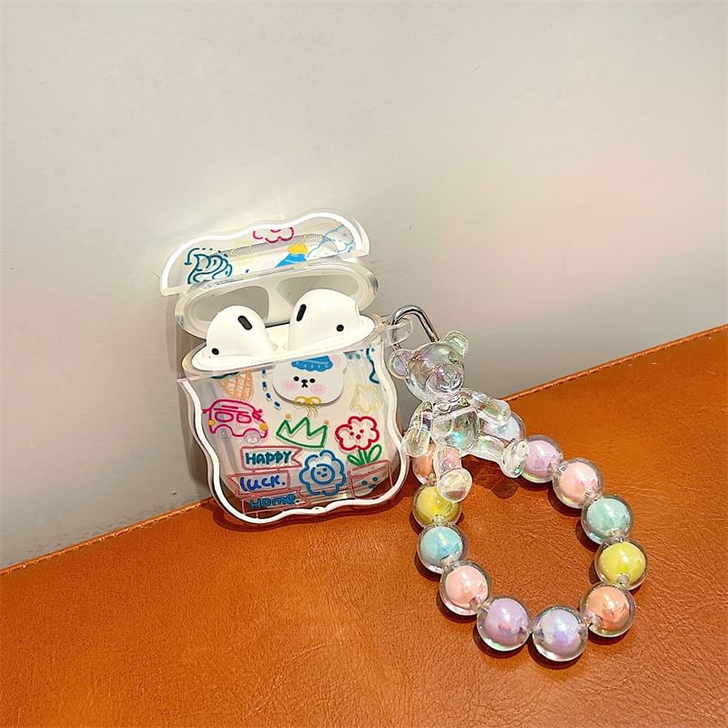 Cartoon Strap AirPods / Pro Earphone Case Skin