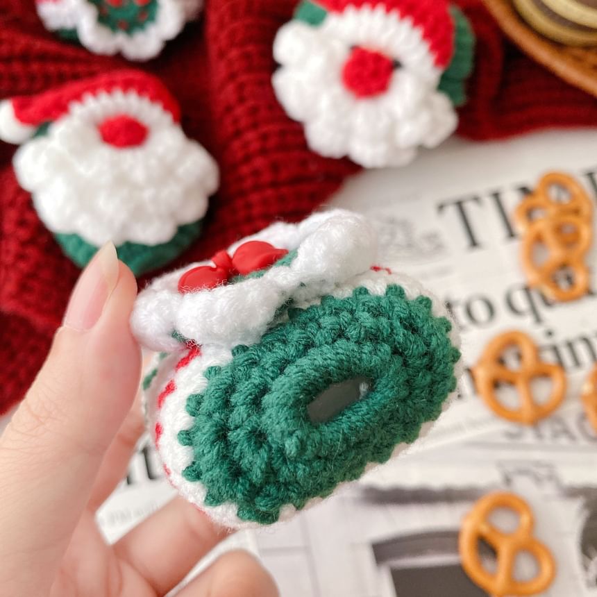 Christmas Santa / Tree Knit AirPods / Pro Earphone Case Skin