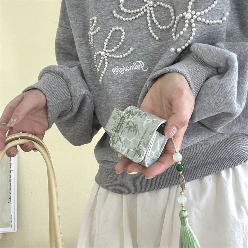 Bamboo Tassel Charm AirPods / Pro Earphone Case Skin