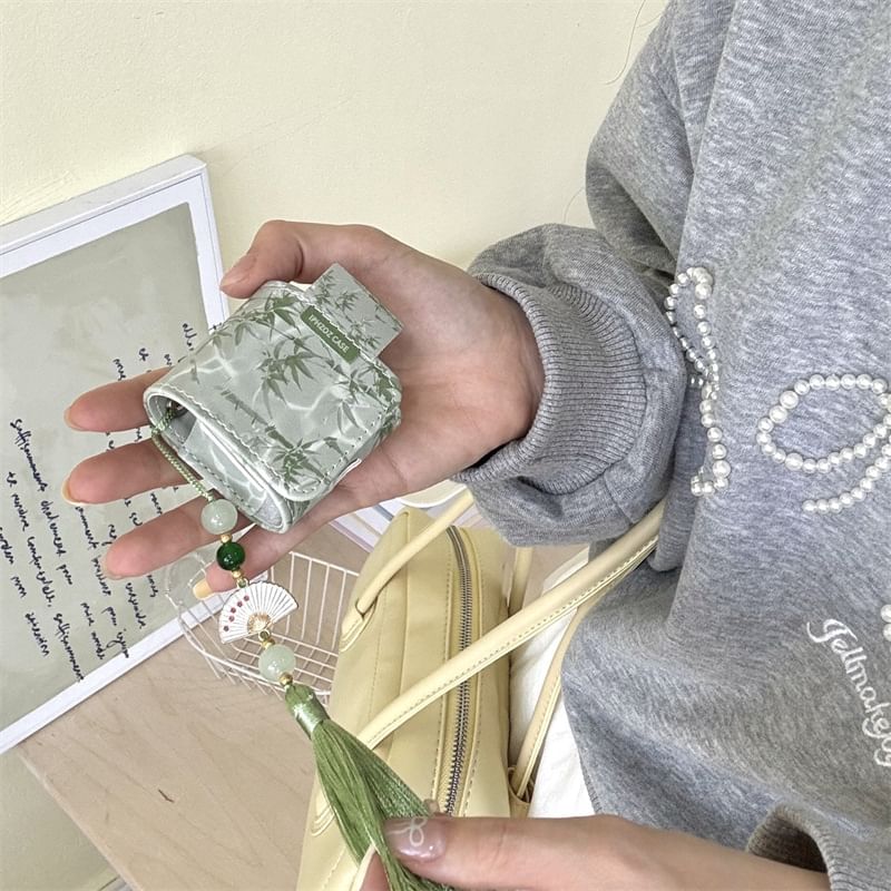 Bamboo Tassel Charm AirPods / Pro Earphone Case Skin