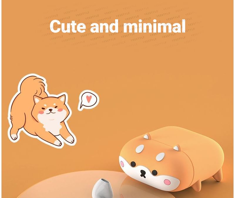 Silicone Shiba AirPods / AirPods Pro Case