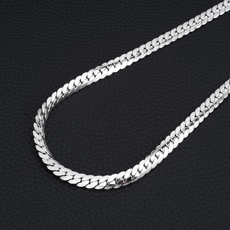 Snakebone Metallic Necklace