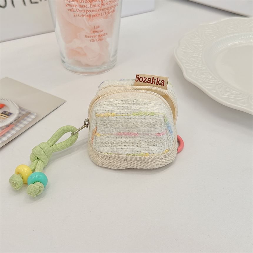 Melange Fabric Accessory Coin Purse / AirPods Case