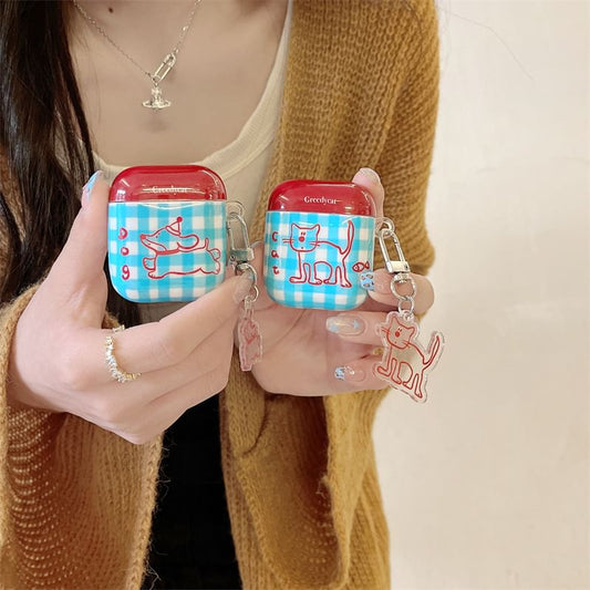 Animal Plaid AirPods / Pro Earphone Case Skin