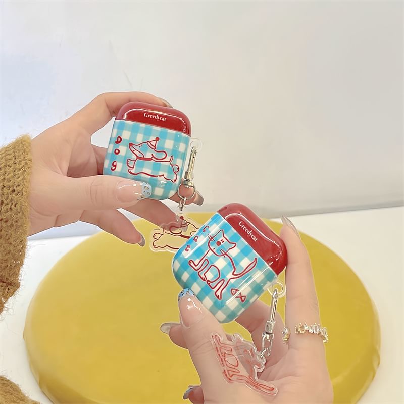 Animal Plaid AirPods / Pro Earphone Case Skin