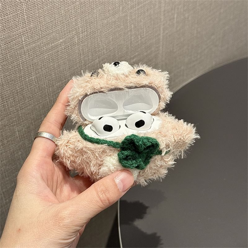 Animal Chenille AirPods / Pro Earphone Case Skin