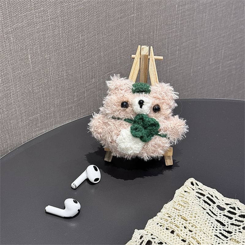 Animal Chenille AirPods / Pro Earphone Case Skin