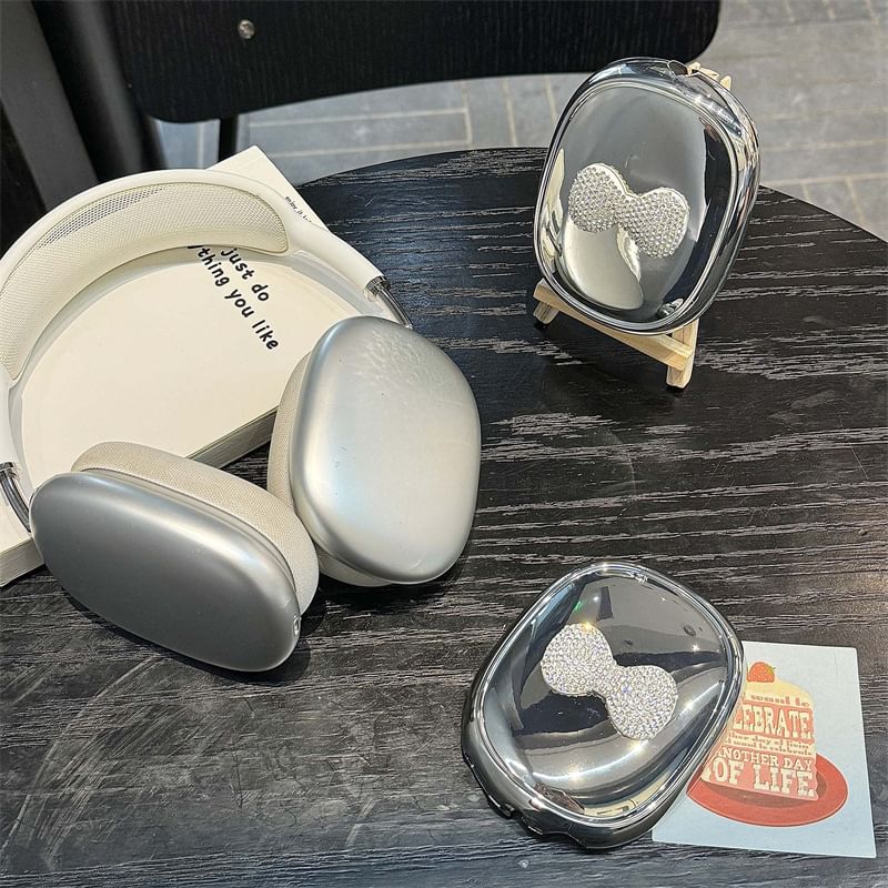 Bow Embellished AirPods Max Earphone Case Skin