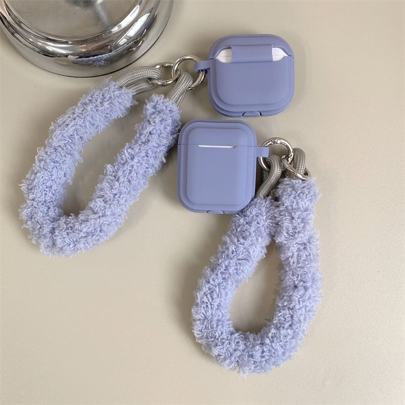 Plain Chenille Strap AirPods / Pro Earphone Case Skin