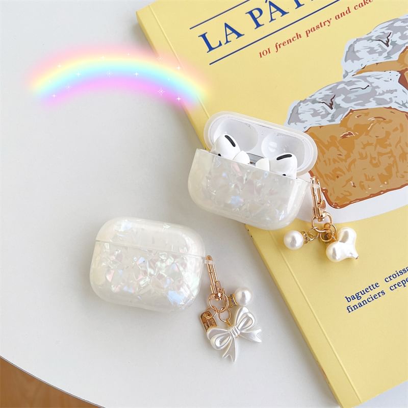 Scallop Texture Charm AirPods / Pro Earphone Case Skin (Various Designs)
