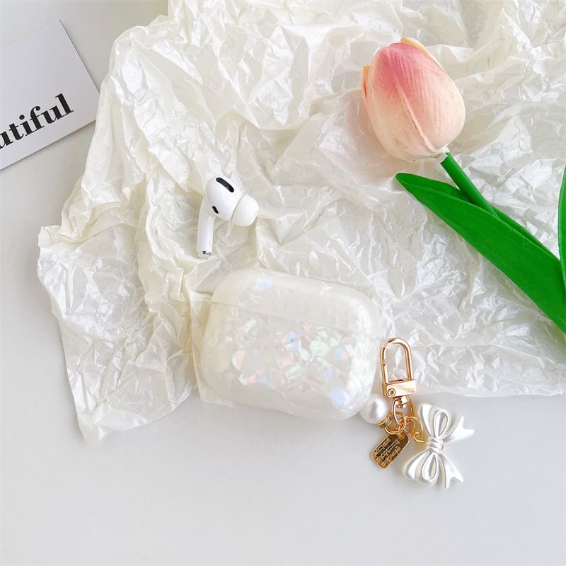 Scallop Texture Charm AirPods / Pro Earphone Case Skin (Various Designs)