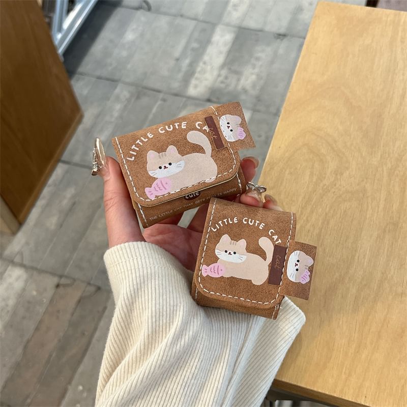 Cat AirPods / Pro Earphone Case Skin / Strap / Set