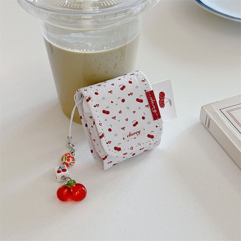 Cherry AirPods / Pro Earphone Case Skin / Charm / Set
