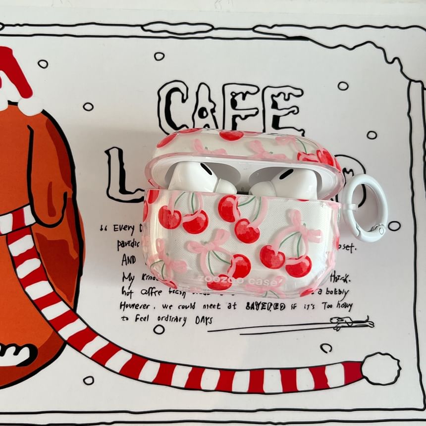 Cherry AirPods / Pro Earphone Case Skin