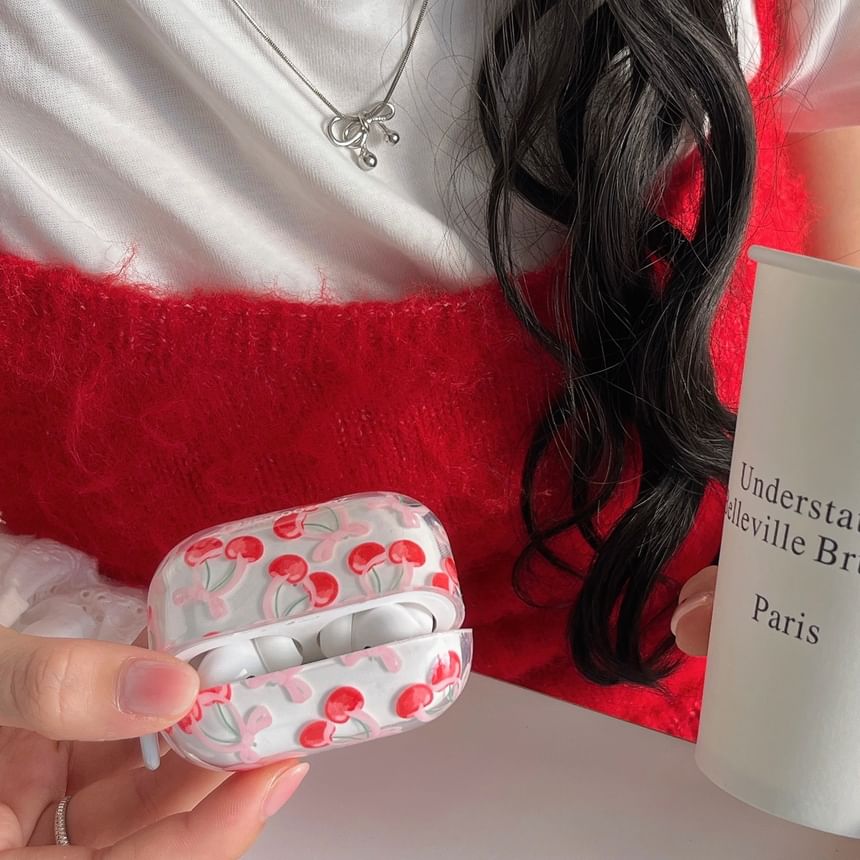 Cherry AirPods / Pro Earphone Case Skin