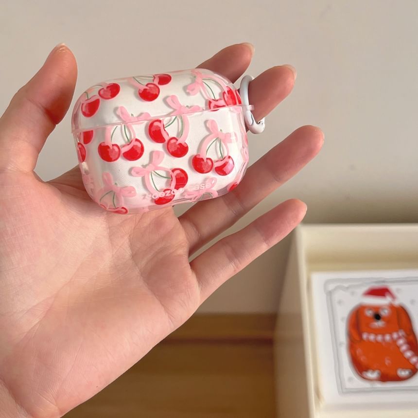 Cherry AirPods / Pro Earphone Case Skin