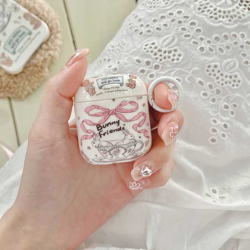 Rabbit Tea Cup AirPods / Pro Earphone Case Skin