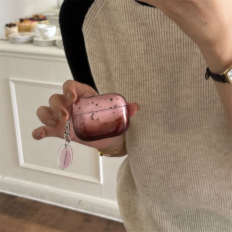 Splattered Gradient AirPods / Pro Earphone Case Skin / Charm / Set